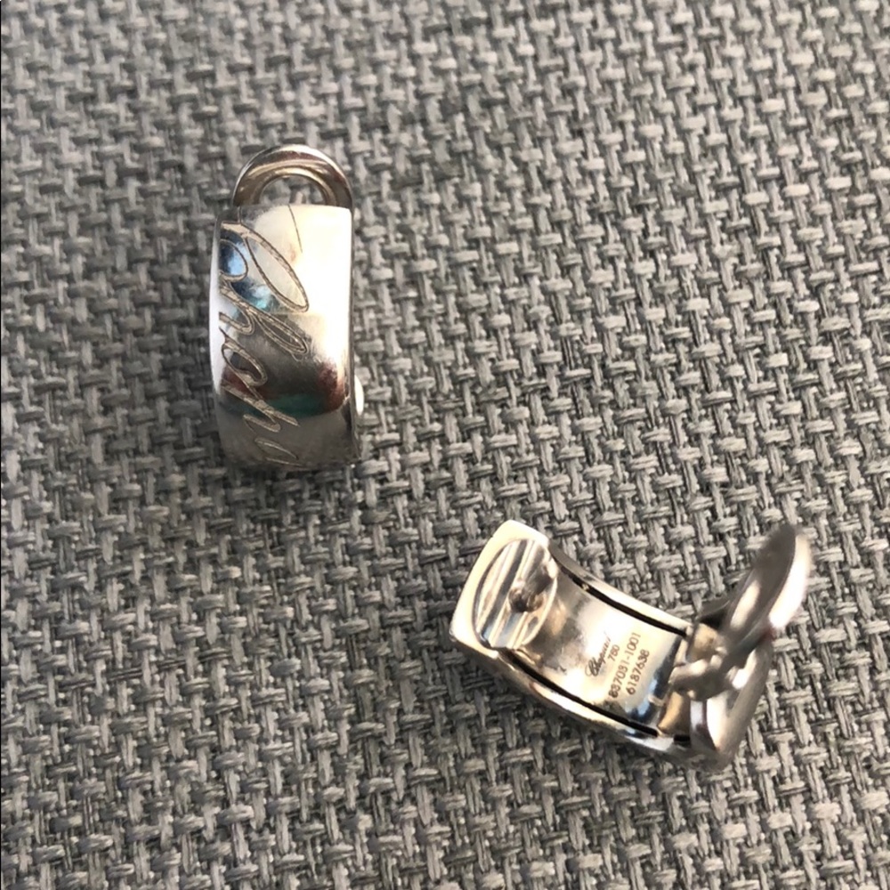 Chopard Chopardissimo earrings 18 k White Gold